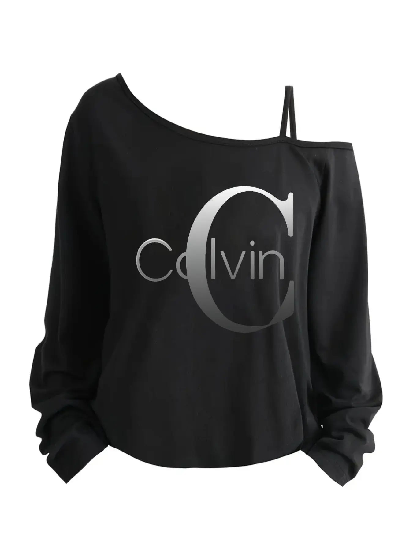 Women'S Plus Size Oversized T-Shirt with Single Shoulder Temu