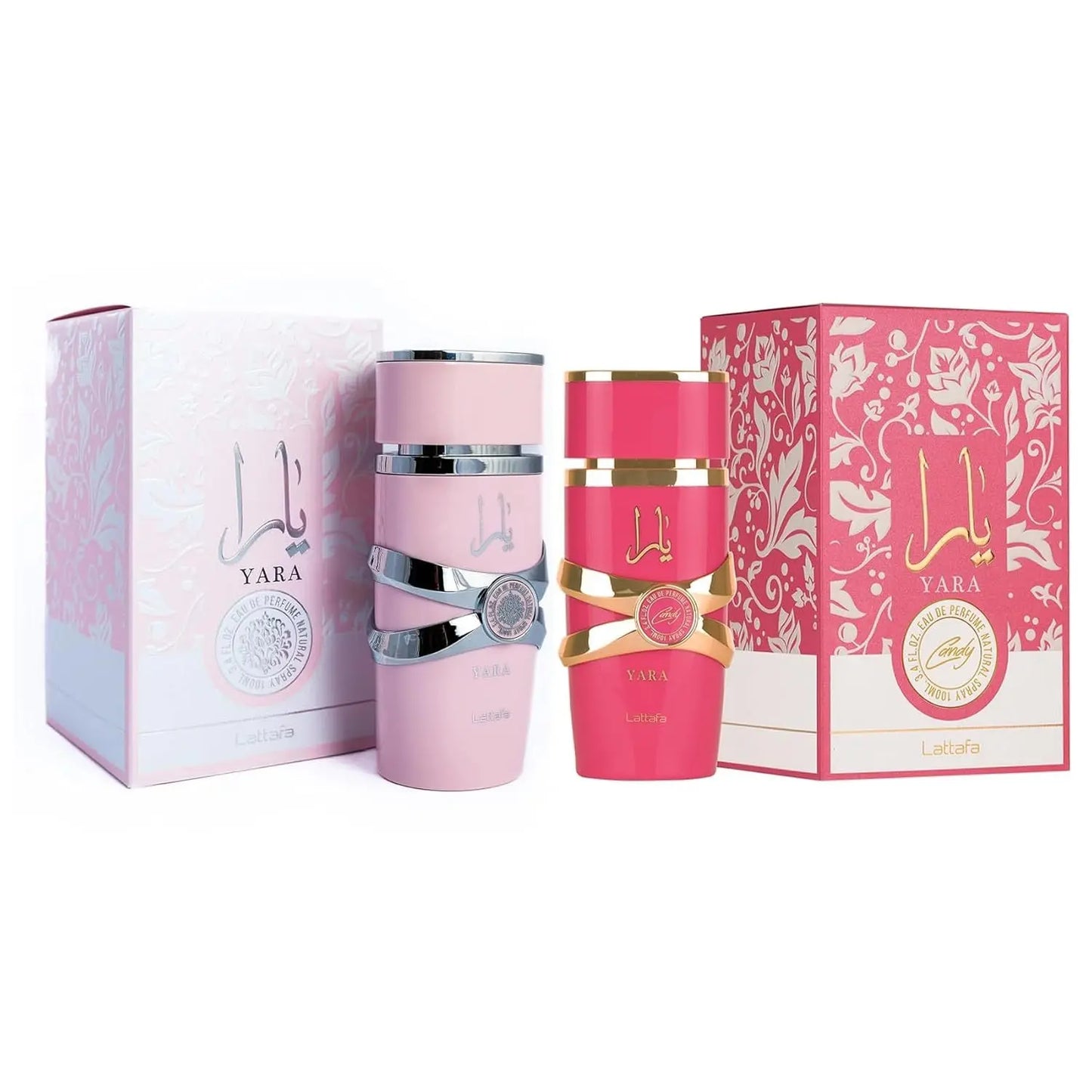 LATTAFA Yara 100ml Perfume Spray, Women's Eau de Toilette, Cologne, Long Lasting Floral, Elegant Floral, Alcohol Matrix, Formaldehyde-free, EDP, Liquid Perfume, Long Lasting Floral, perfect for dates, birthdays, Valentine's D Chic Le'Meek