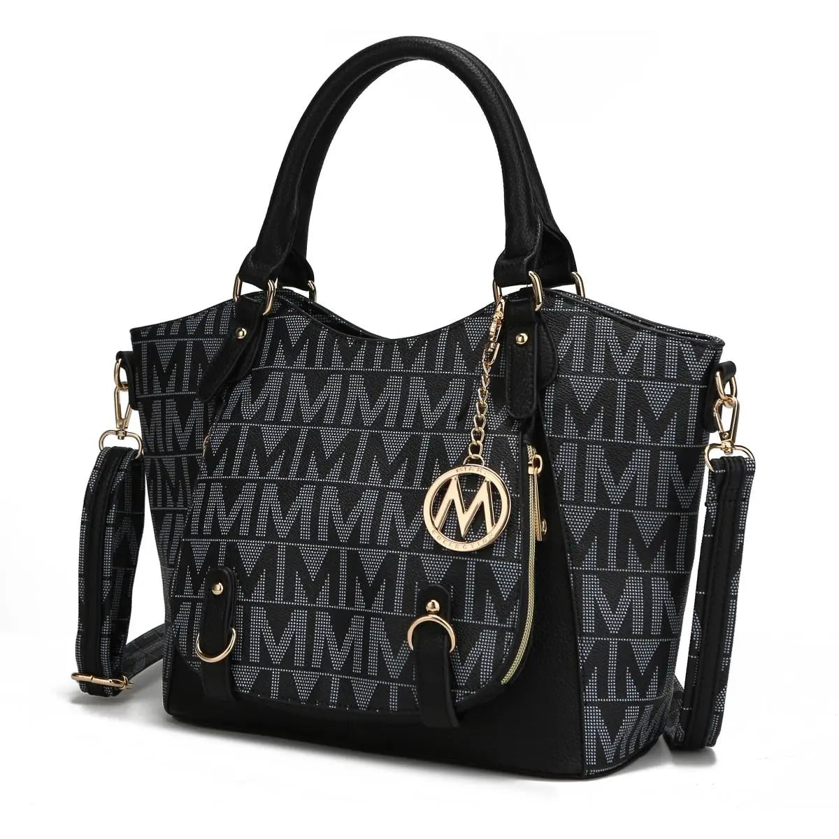 MKF Collection Fula Signature Vegan Leather Women's Satchel Handbag by Mia k Chic Le'Meek