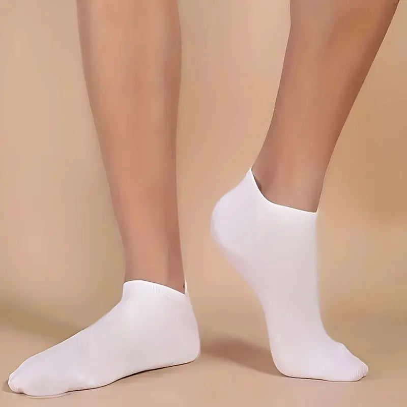 20/40 Pairs of Men's ComfySoft Knitted Liner Socks - Breathable, Sweat-Absorbing, Anti-Odor, Elastic & Soft - Perfect for Spring & Summer Casual Wear Temu