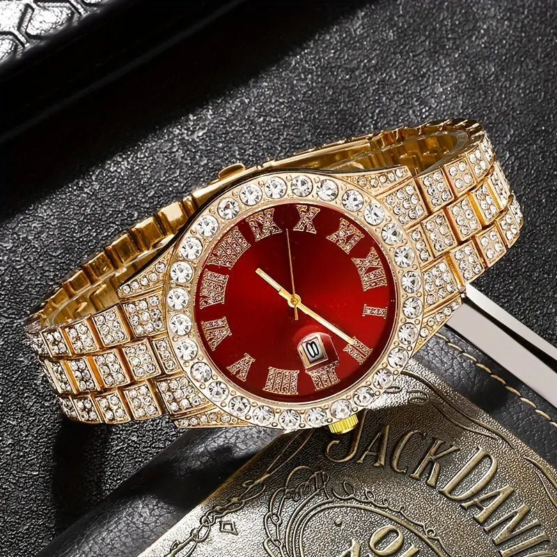 2pcs/set gorgeous luxury women's watch and bracelet set - precision quartz watch Temu