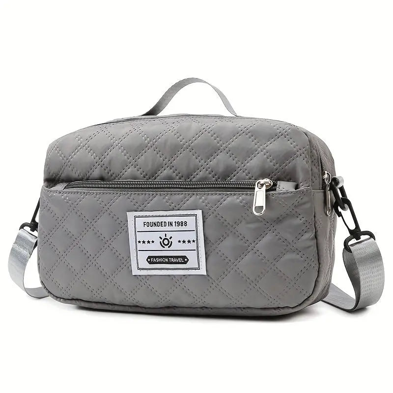 Large Capacity Travel Duffel Bag in Oxford Fabric, Portable Sports Gym Storage Bag, Weekend Overnight Bag for Women Chic Le'Meek