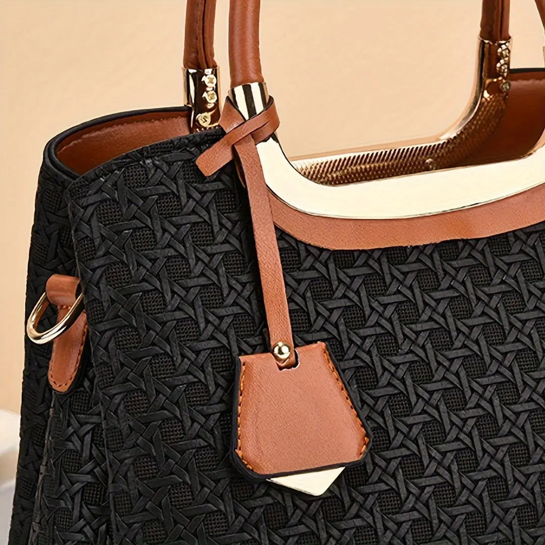 Elegant And Fashionable Handbag, Commuting Bag, Spacious And Durable, Comfortable Women's Shoulder Bag, Suitable For Work, Leisure, Party And Other Occasions Temu