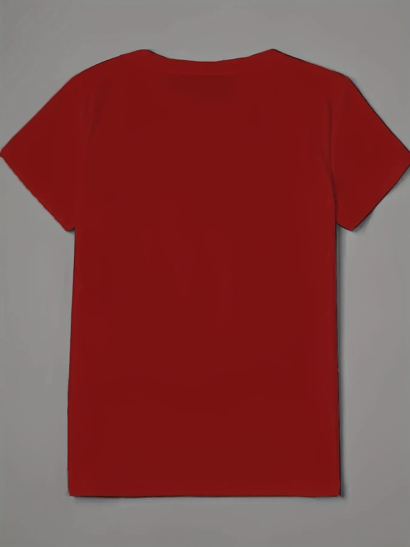 Plus Size Lip Printed T-Shirt Pure Casual Short Sleeve Shirt Breathable Very Suitable for Daily Wear Chic Le'Meek