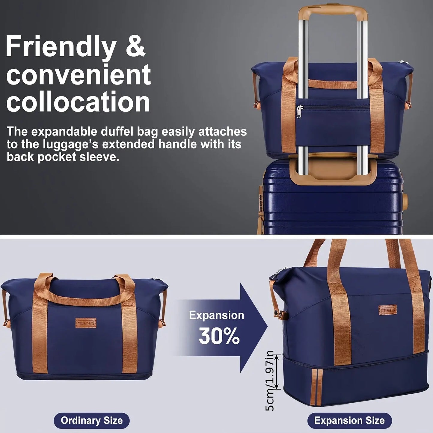 Suitcase Set Luggage Sets, 20 Inch Carry On Luggage With TSA Lock And Double Spinner Wheels, Suitcase With Travel Bag And Toiletry Bag AliExpress
