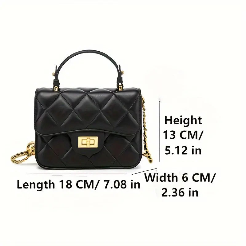 Black Mini Small Exquisite Small Bag Small Ball Chain Bag Female Crossbody Bag For Daily Use Temu