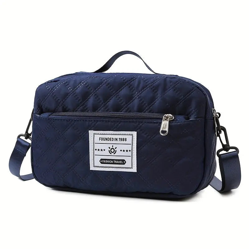 Large Capacity Travel Duffel Bag in Oxford Fabric, Portable Sports Gym Storage Bag, Weekend Overnight Bag for Women Chic Le'Meek