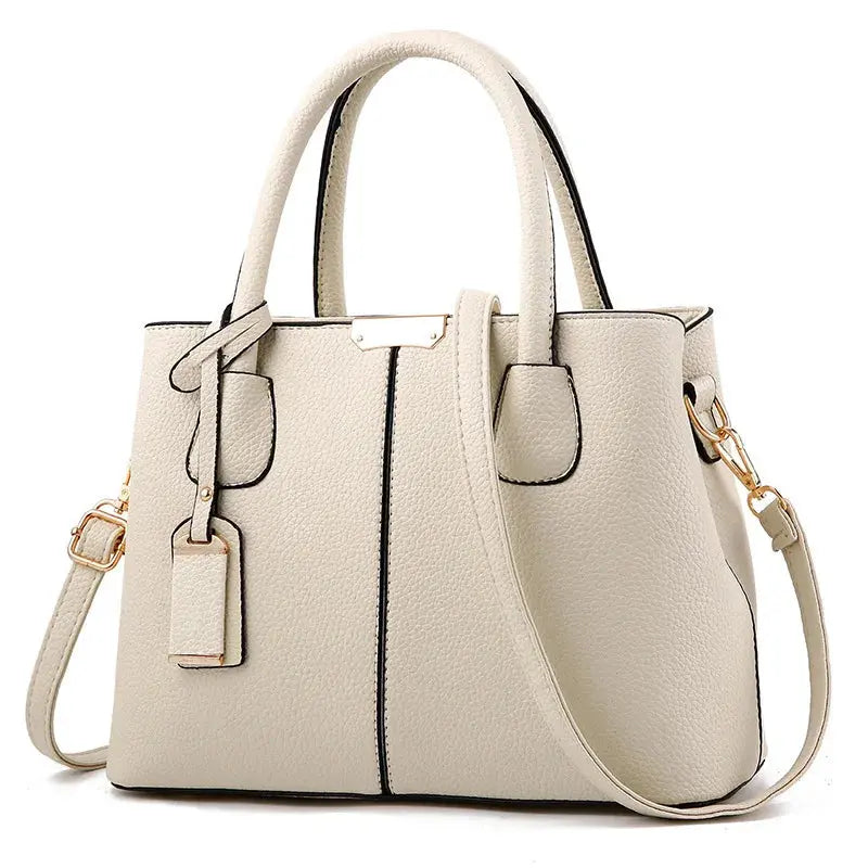 Women PU Leather Handbags Ladies Large Tote Bag Female Square Shoulder Bags Bolsas Femininas Sac New Fashion AliExpress