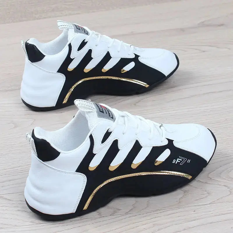 Men's Shoes 2024 Summer New Sneakers for Men Lightweight Soft Unisex Leather Comfort Platform Vulcanized Shoes Zapatillas Hombre AliExpress