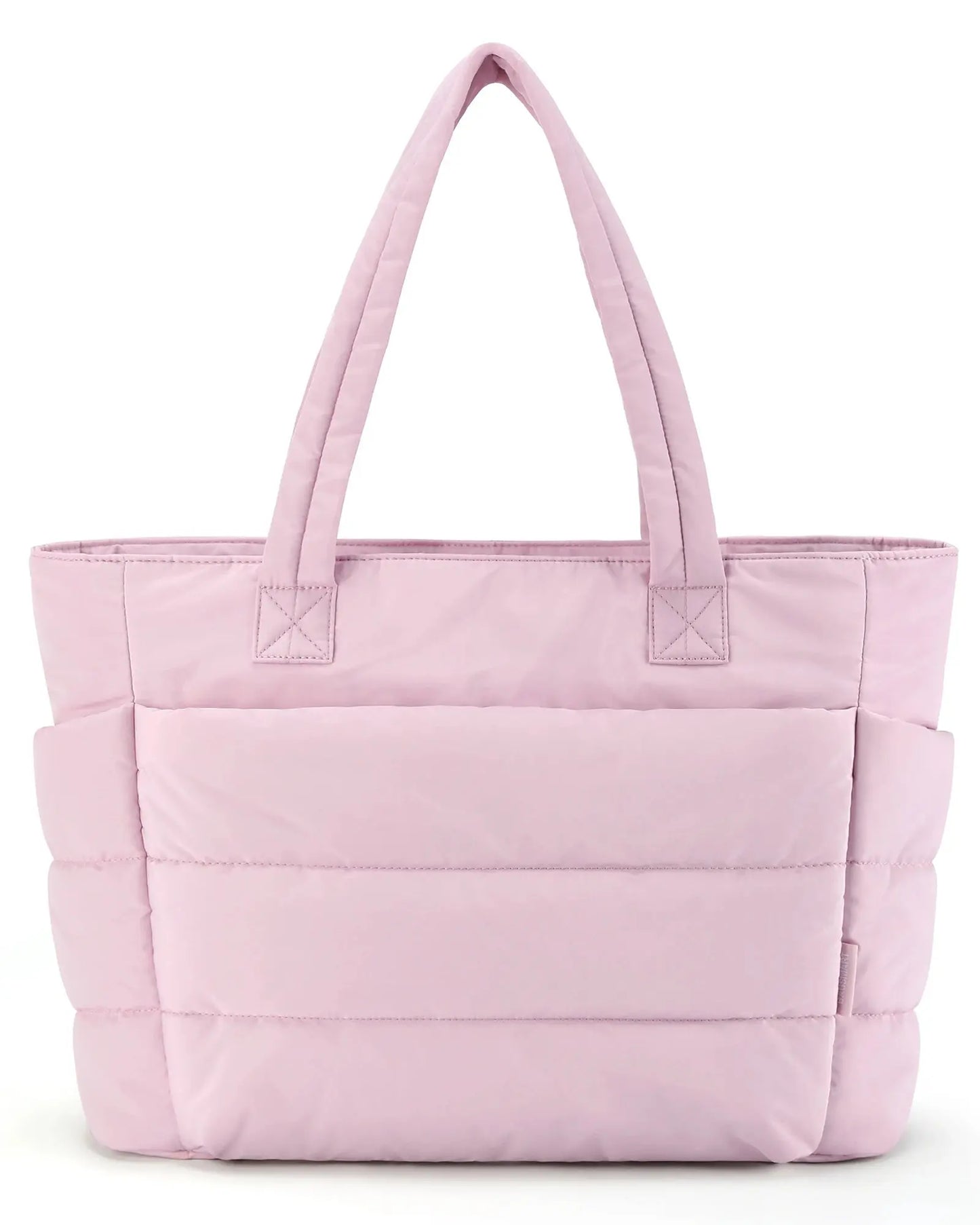 BAGSMART The Bubble Tote Bag Cotton Padded Female Quilting Puffy Shoulder Shopper Purse Simple Daily Handbag Women's Bags Temu
