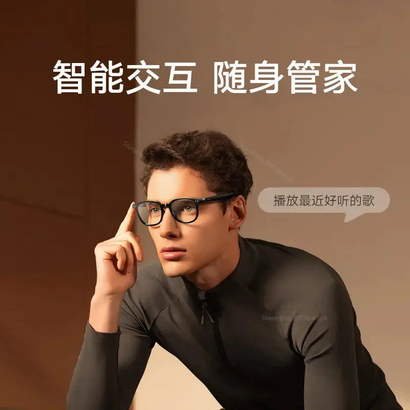 Xiaomi Mijia Smart Audio Glasses Lite Joyful Edition Bluetooth 5.2 Headset Call Noise Reduction Ultra Long Standby Detachable AliExpress