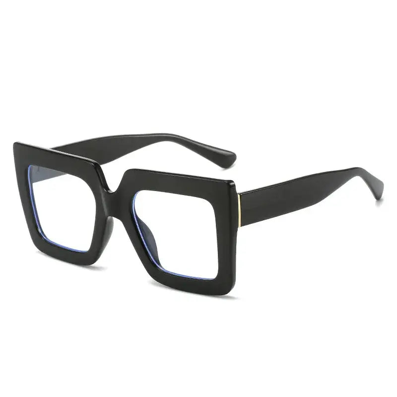 Colorful Anti Blue Light Glasses For Women Square Oversized Black Ladies Optical Glasses Frame Clear Lens Female Eyeglasses Temu