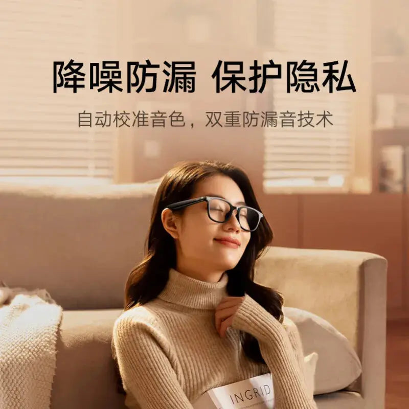 Xiaomi Mijia Smart Audio Glasses Lite Joyful Edition Bluetooth 5.2 Headset Call Noise Reduction Ultra Long Standby Detachable AliExpress