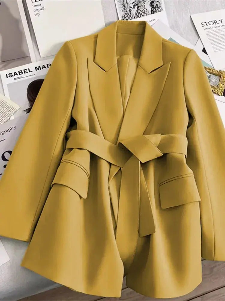 Blazer for Women Spring Autumn New in Outer Wears Office Lady Fashion Blazers Loose Fit Women Clothing Coats Women's Jacket Chic Le'Meek