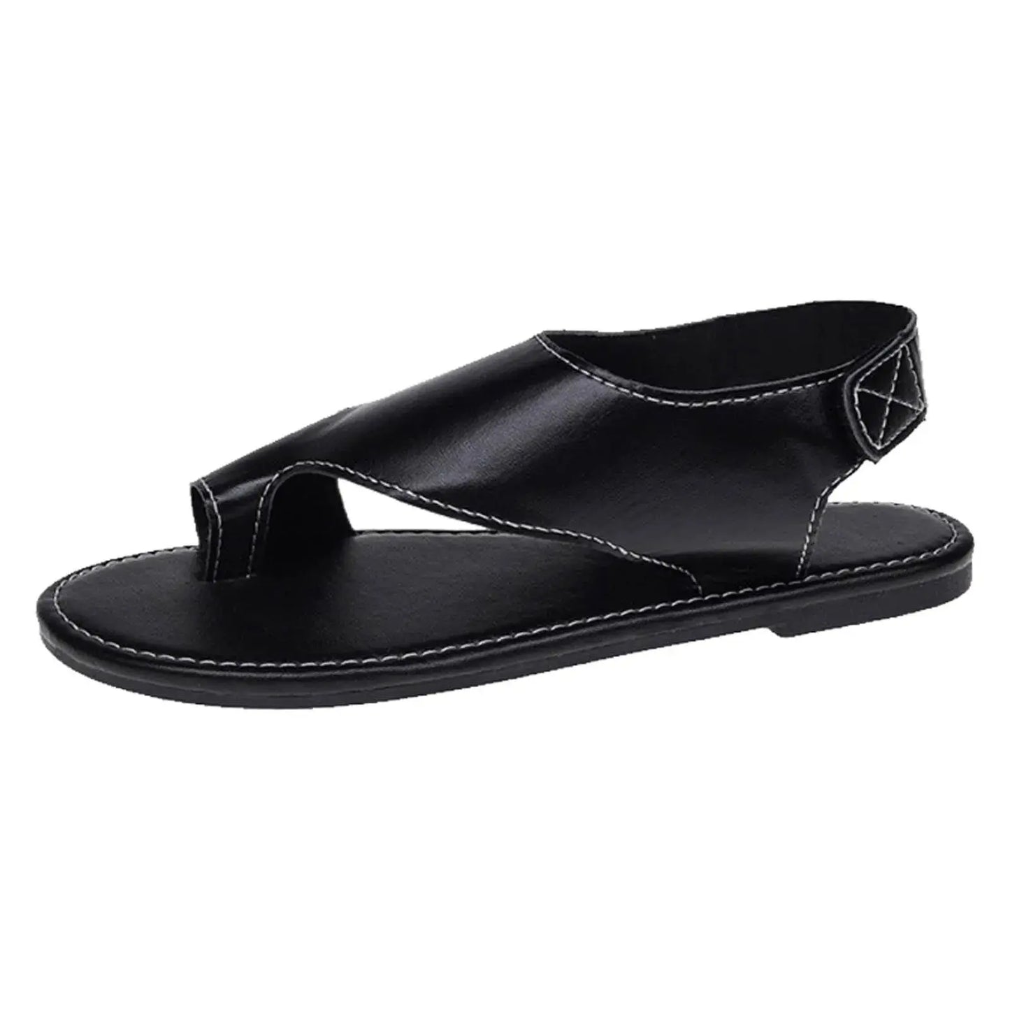 Women'S Sandals With Arch Support Comfortable Soft Open Toe Casual Flat Sandals For Various Occasions Beach Toe Ring Flip Flops Temu