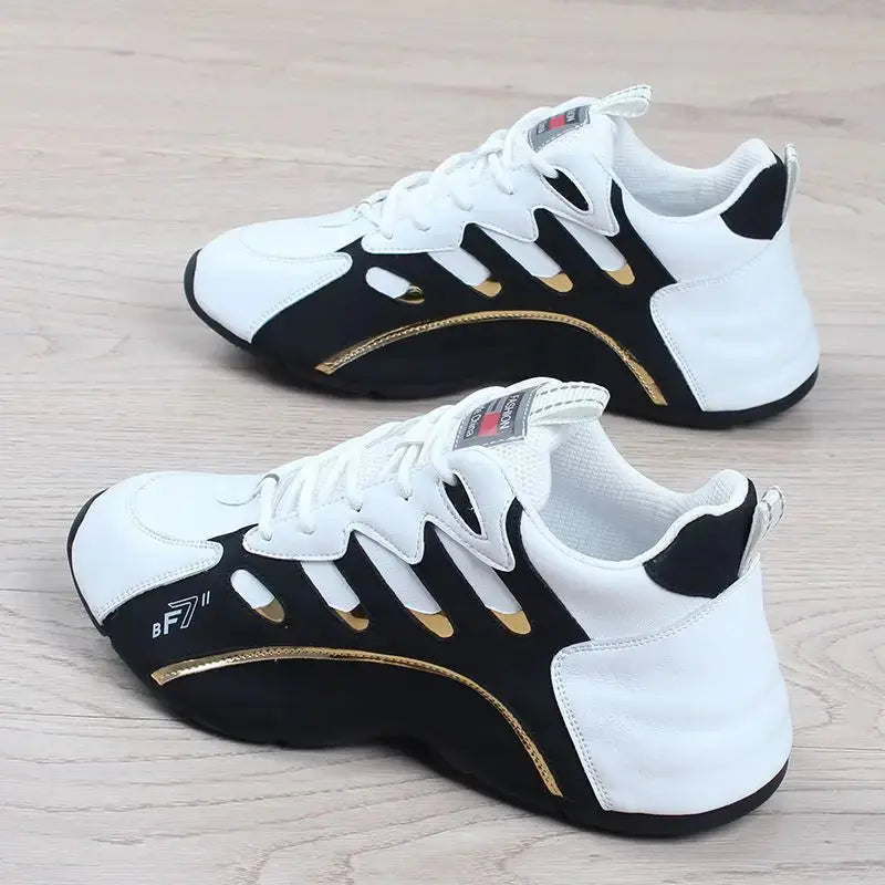 Men's Shoes 2024 Summer New Sneakers for Men Lightweight Soft Unisex Leather Comfort Platform Vulcanized Shoes Zapatillas Hombre AliExpress