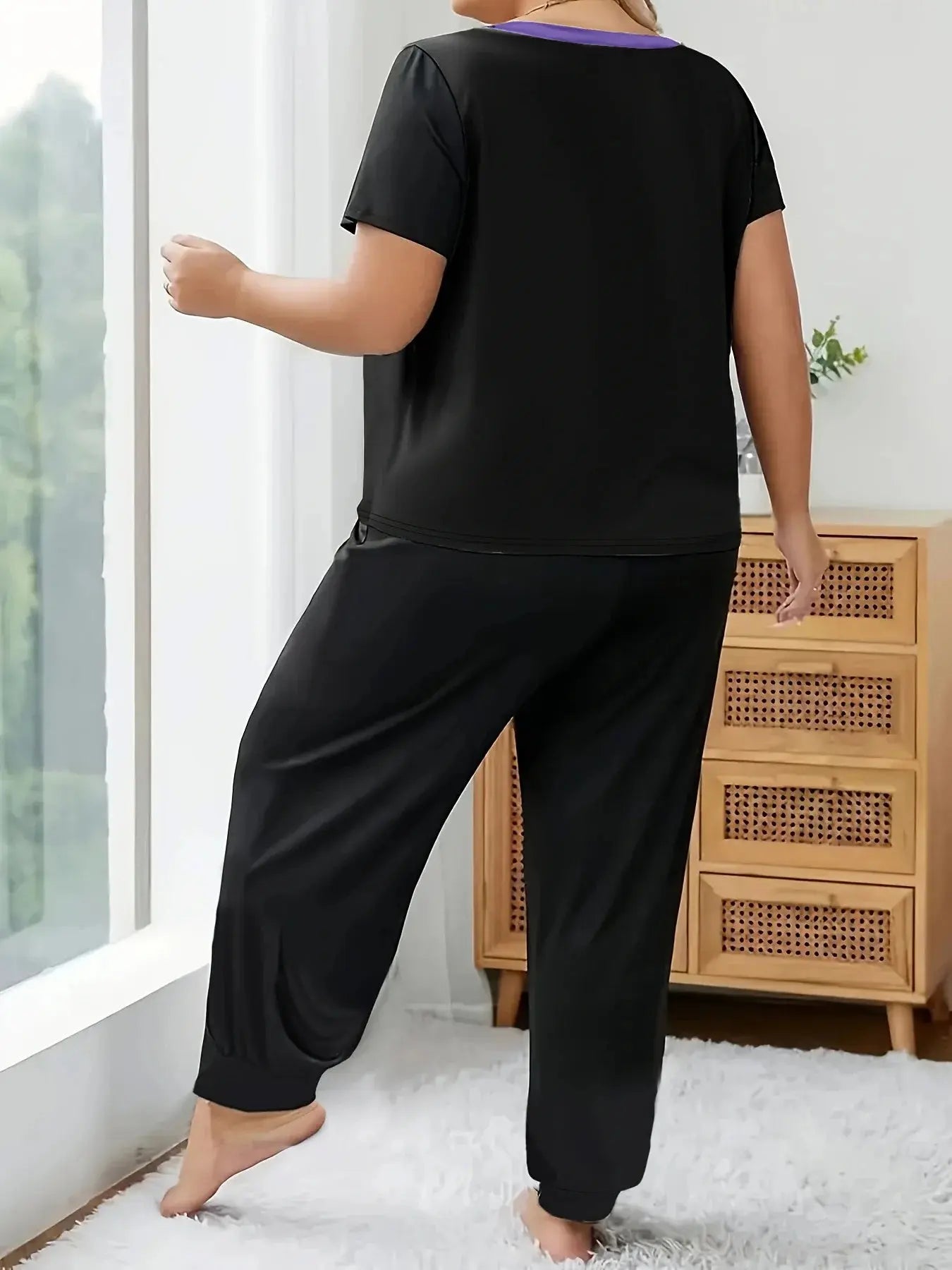 Women's plus-size casual suit loungewear Chic Le'Meek