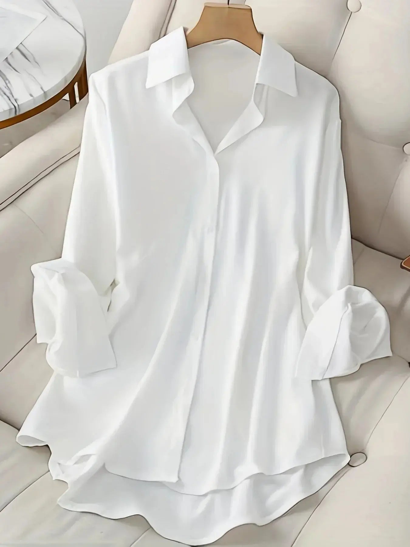 Plus Size Shirts 2025 Summer New Women's Casual Loose Fashion Top Elegant Korean Style Solid Sweet Blouses Single-breasted Lapel Chic Le'Meek