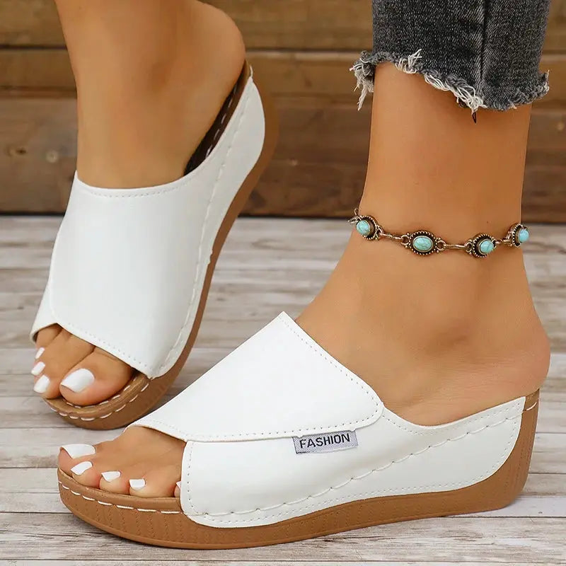 Summer Women Shoes Sandals Non-Slip Women's Shoes Slides Ladies Shoes Wedge Sandals Ladies Party Women Slippers Female Footwear AliExpress