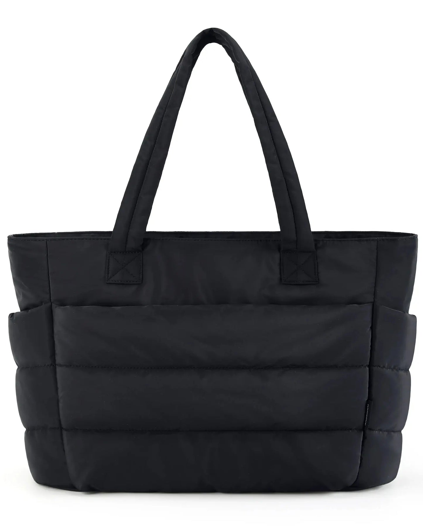 BAGSMART The Bubble Tote Bag Cotton Padded Female Quilting Puffy Shoulder Shopper Purse Simple Daily Handbag Women's Bags Temu
