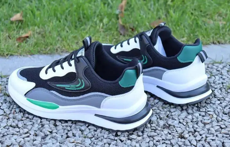 Men Sneakers Trend Casual Shoes Mesh Lightweight Breathable Walking Men Vulcanized Shoes Non-slip Footwear Tenis Masculino Shoes AliExpress