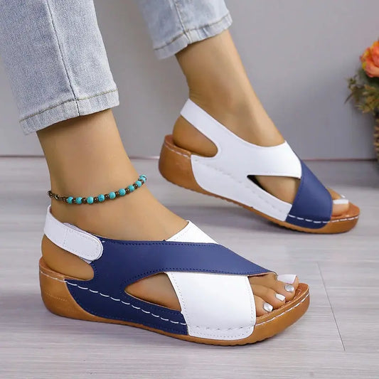 Women Platform Sandals Summer 2024 New Mix Color Sandals Luxury Designer Shoes for Women Casual Beach Sandals Sandalias De Mujer AliExpress