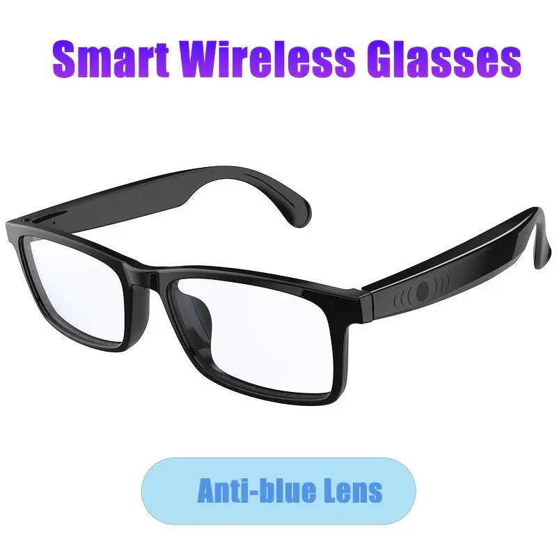 Unisex Smart Glasses with Auto-Dimming & Fashion Glass Transition, Built-in Mic/Speaker for HD Voice Calls & Hi-Fi Sound, Lightweight Battery-Powered Design for Driving,, Home Use - Perfect Holiday Gift, Driving Eyewear, Acce Chic Le'Meek
