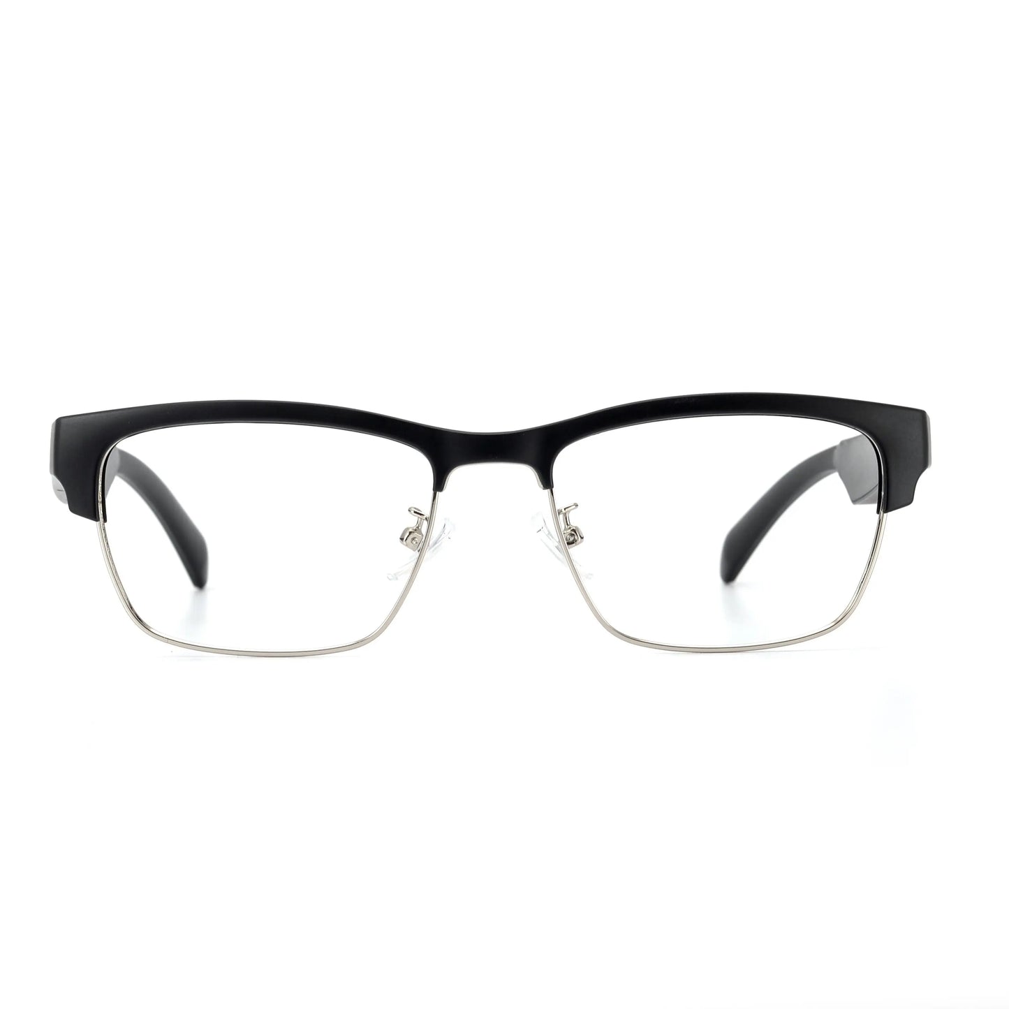 HD Smart Glasses - Built-in Microphone, HiFi Music, Anti-Blue Light, Voice Assistant Compatible, iPhone/Android Friendly, Office Eye Protection, Daily Outdoor Use, Stylish Business Wear Temu