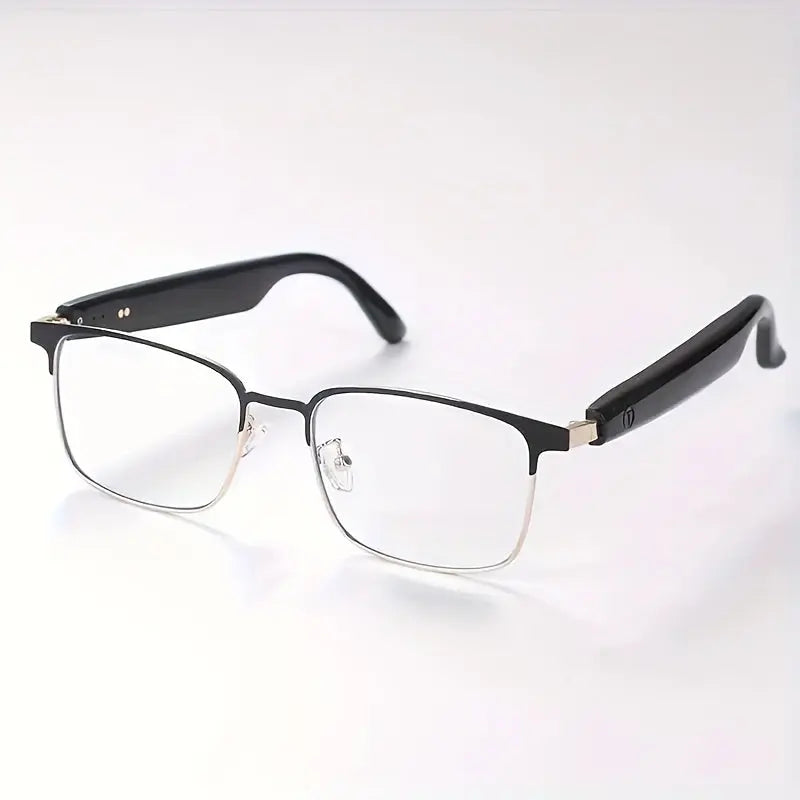 Unisex Smart Glasses with Auto-Dimming & Fashion Glass Transition, Built-in Mic/Speaker for HD Voice Calls & Hi-Fi Sound, Lightweight Battery-Powered Design for Driving,, Home Use - Perfect Holiday Gift, Driving Eyewear, Acce Chic Le'Meek