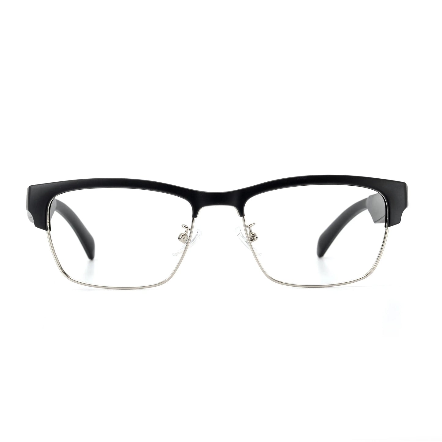 Smart Glasses With Blue Light Filtering, Low Latency Audio, Built-in Microphone, Speaker, Touch Control, Compatible With AI Voice Assistants, Suitable For Both Men And Women, Suitable For Audio, Movies, And Learning. Chic Le'Meek