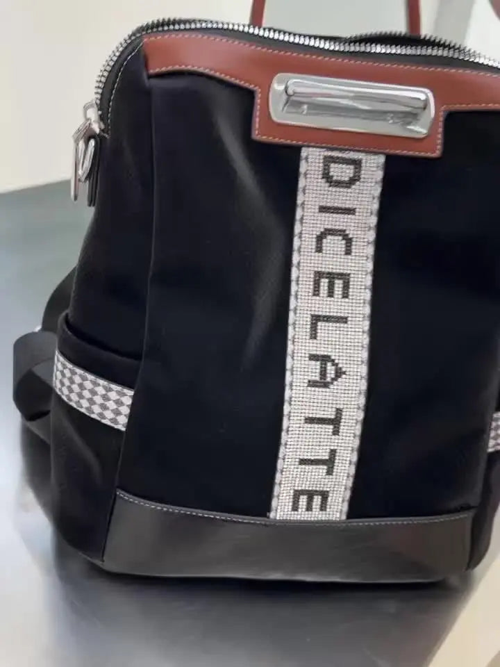 Stylish Women's Punk Shoulder Bag - Travel Backpack With Lightweight Durable Material, Multiple Pockets For Daily Use & Adventure Temu