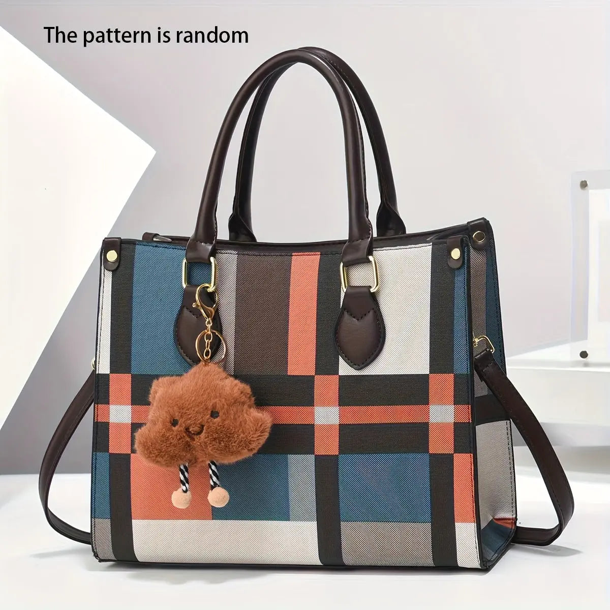 [Luxury Handbag] Trendy Large Tote, High-End Luxury Shoulder Bag, Stylish Handbag | For Family, Mom on Mother's Day, Easter Chic Le'Meek