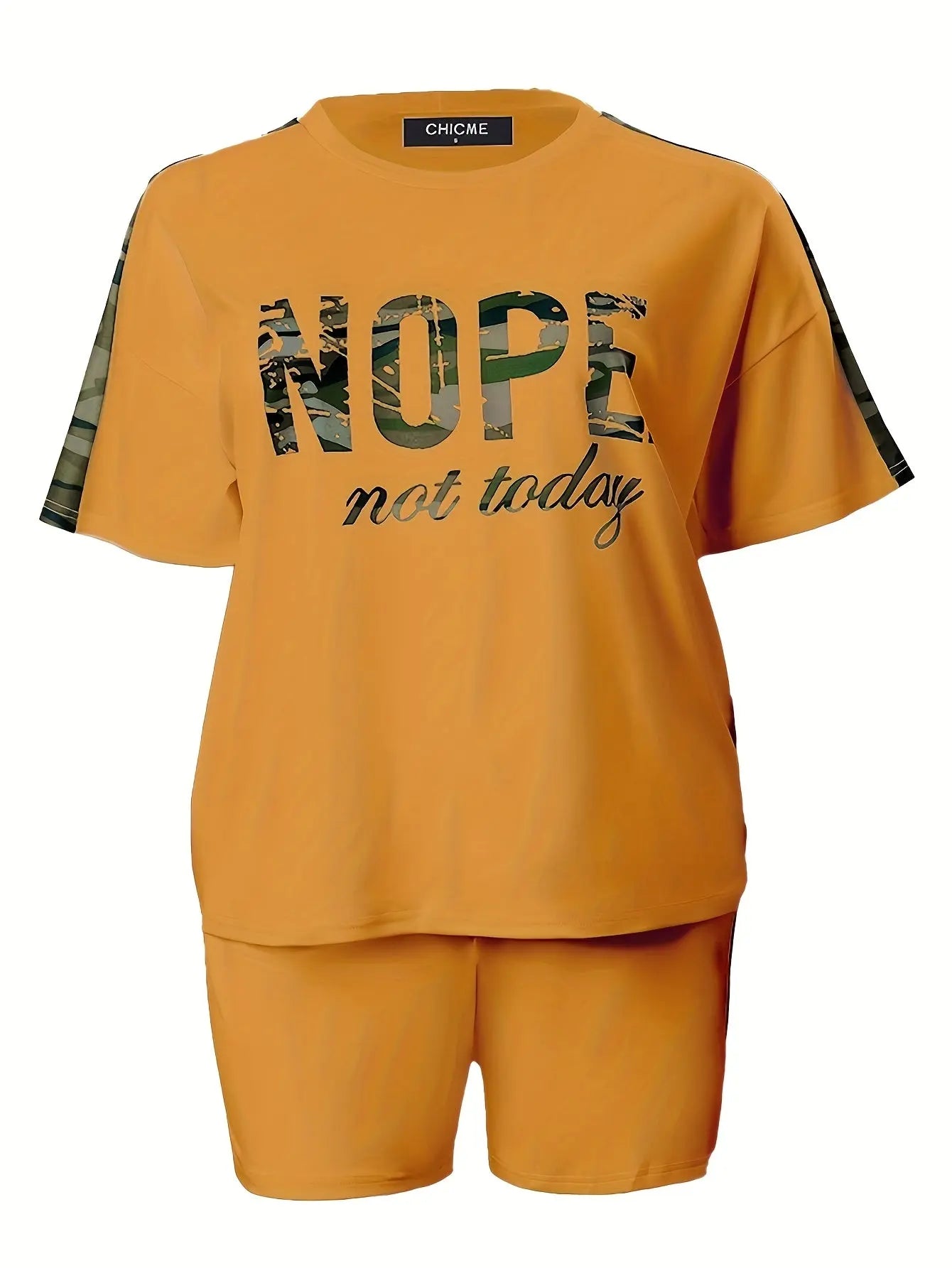 [Soft Plus Size Set] Two-piece Plus Size Clothing Set, Soft And Comfortable, Women's, Loose And Versatile, Natural Modeling, Can Be Matched with A Variety Of Sets, Show Your Unique Casual Fashion Chic Le'Meek
