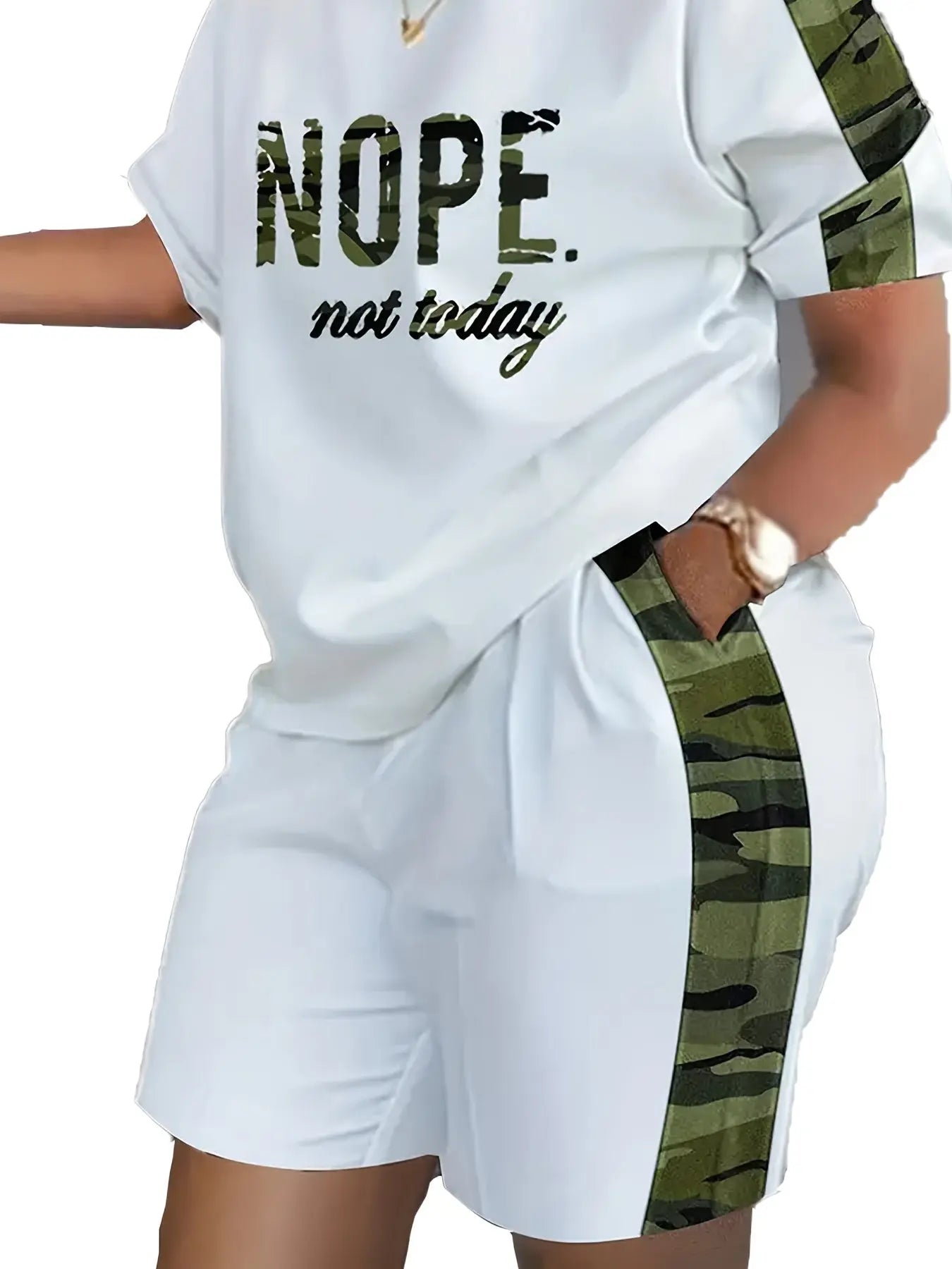 [Soft Plus Size Set] Two-piece Plus Size Clothing Set, Soft And Comfortable, Women's, Loose And Versatile, Natural Modeling, Can Be Matched with A Variety Of Sets, Show Your Unique Casual Fashion Chic Le'Meek