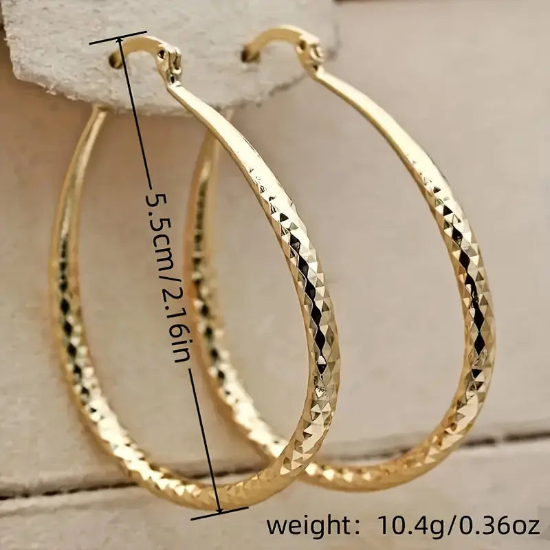 Fashionable Bohemian Style Classic Circular Earrings, Party Earrings, Jewelry For Women'S Beauty, Gifts For Her Chic Le'Meek