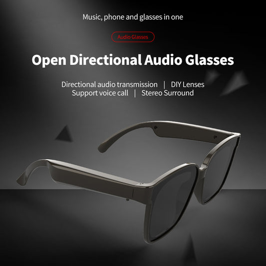 Smart Sunglasses: Equipped With Wireless 5.0 Audio Function, Voice Call, Music Playback And Voice Assistant Activation Function - Suitable For Smart Glasses On Sunny Beach Days