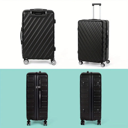 5-Piece ABS Luggage Set, Includes 12", 14", 20", 24" & 28" Hardside Spinner Suitcases, With TSA Lock Spinner Wheels Durable Travel Luggage AliExpress