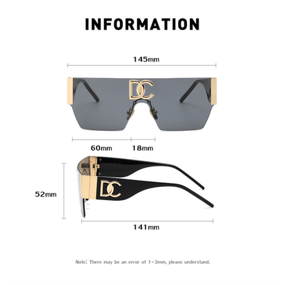 New windproof sunglasses Outdoor cycling glasses Rimless A pair of sunglasses for women's men