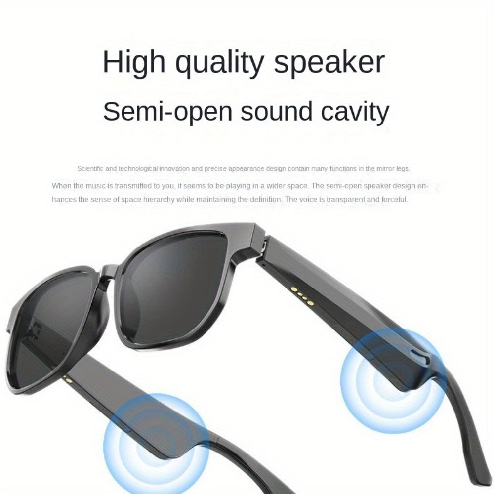 New automatic power on/ off intelligent glasses for drivers, sunglasses for listening to music and communication, sunglas