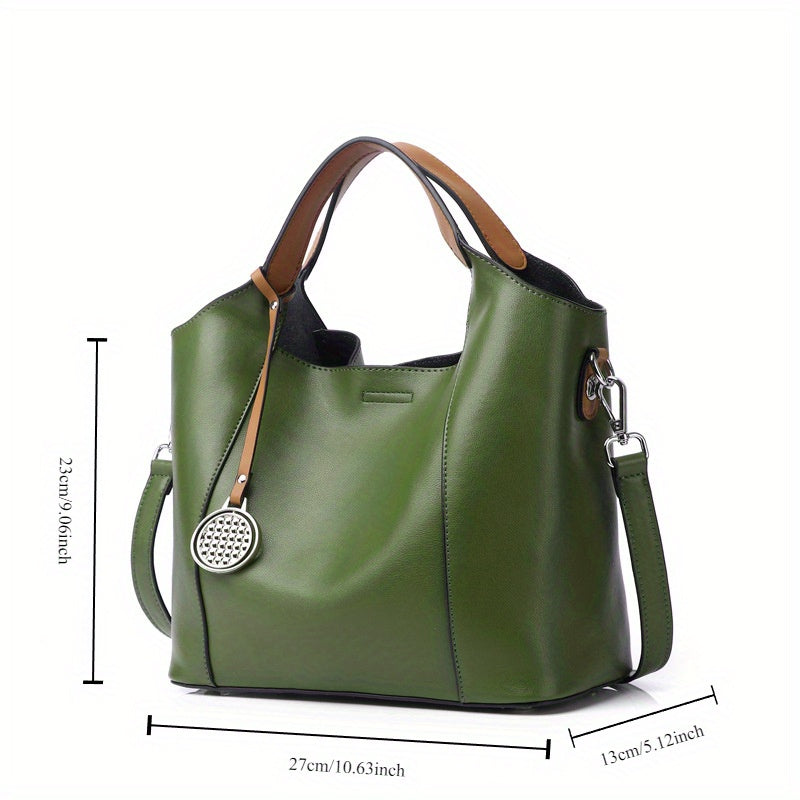 Leather women's bag Fashion cowhide female Handbag Women's shoulder crossbody bag