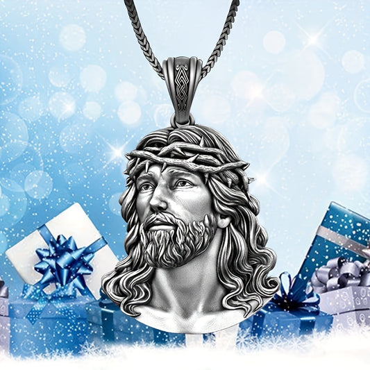 Stylish Jesus Locket Necklace - Perfect for Christmas, Halloween, Birthdays & More!