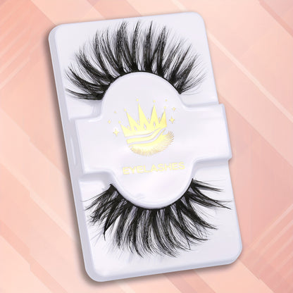 20-Pair Luxury Faux Mink Lash Set - 5 Flawless Styles, Soft & Fluffy, 3D Cat Eye Effect - Versatile for Daily Wear & Glamorous Parties - Reusable