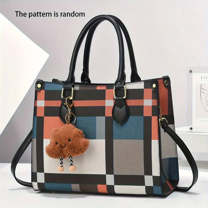 [Luxury Handbag] Trendy Large Tote, High-End Luxury Shoulder Bag, Stylish Handbag | For Family, Mom on Mother's Day, Easter Chic Le'Meek