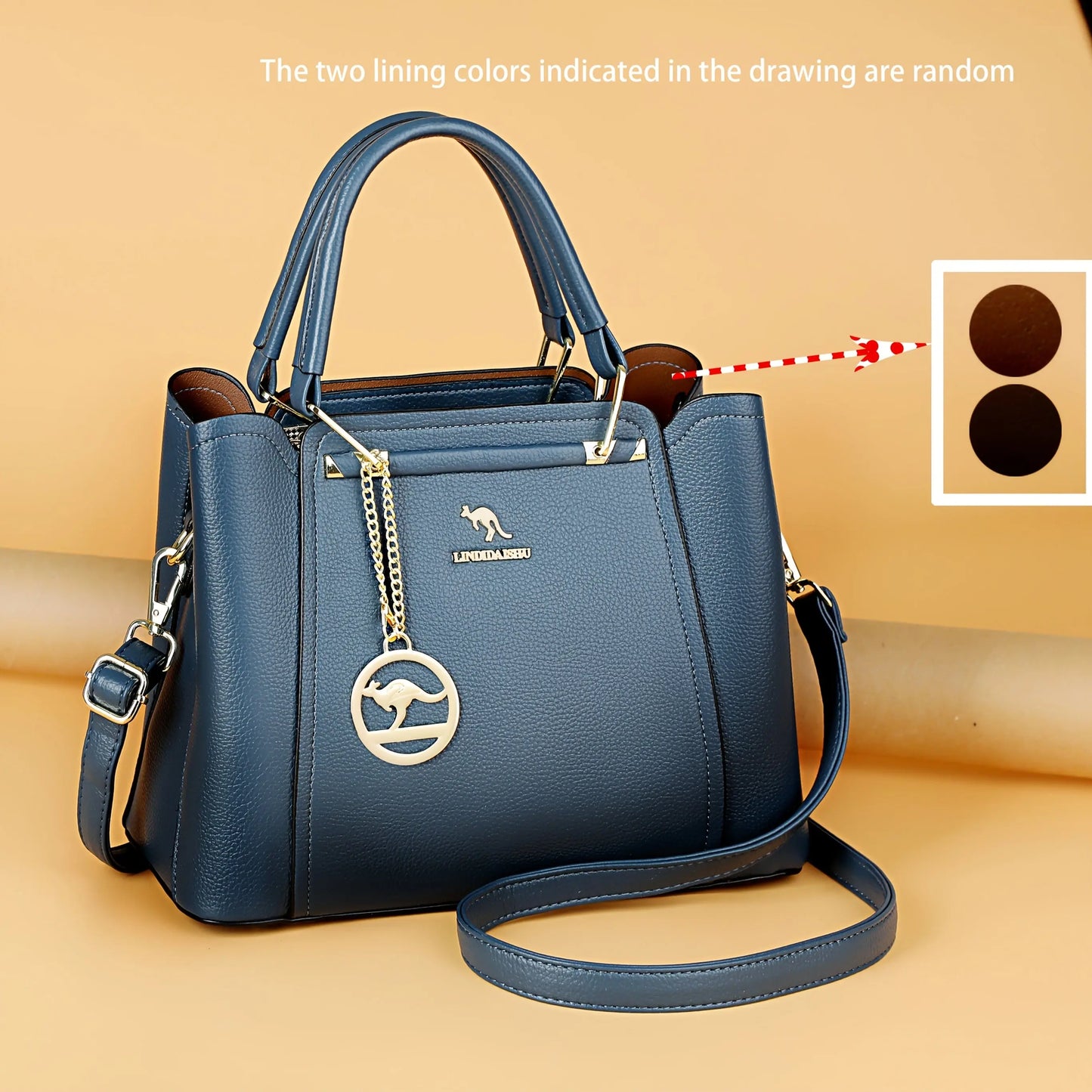 [Chic Tote Bag] Versatile Chic Black Tote Bag for Women | Polyester Lined, Zip Closure, Casual Style - Perfect for Everyday Use Chic Le'Meek