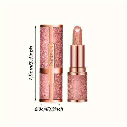 Starry Night Rose Pink Lipstick - Softening, Natural Gloss Finish For All Skin Types, Waterproof & Smudge-Proof