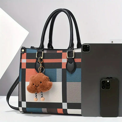 [Luxury Handbag] Trendy Large Tote, High-End Luxury Shoulder Bag, Stylish Handbag | For Family, Mom on Mother's Day, Easter Chic Le'Meek