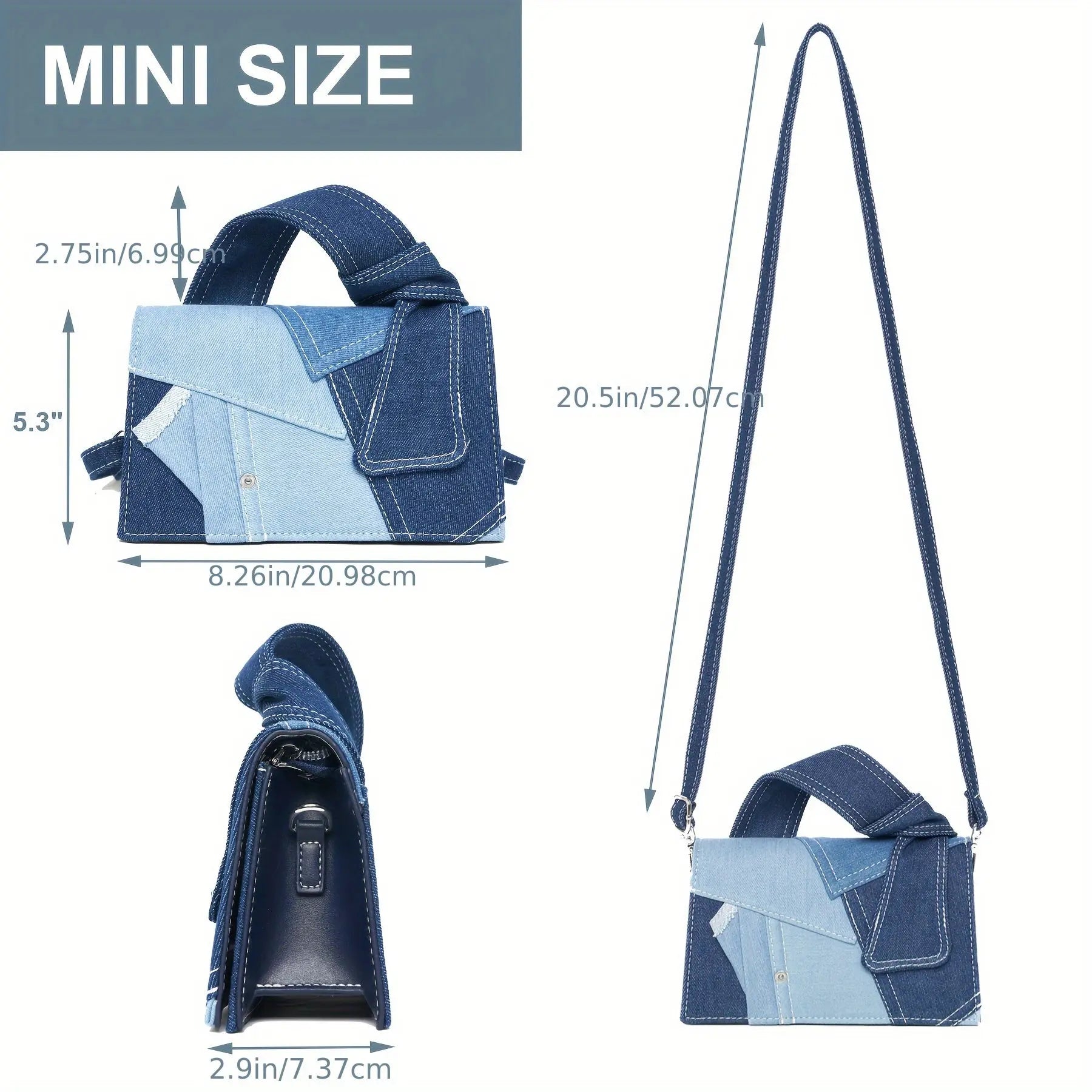 Ladies' Geometric Cowboy Shoulder Bag - A Casual Handbag With Zipper Closure, Unlined Fabric, Hand Washable - A Fashionable Crossbody Bag Suitable For Shopping, Dating, And Commuting Chic Le'Meek