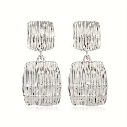 9 Pairs/Set, Clip-On Earrings For Women, Non-Piercing Ear Cuffs, Alloy Elegant & Luxury Style, Exaggerated Design