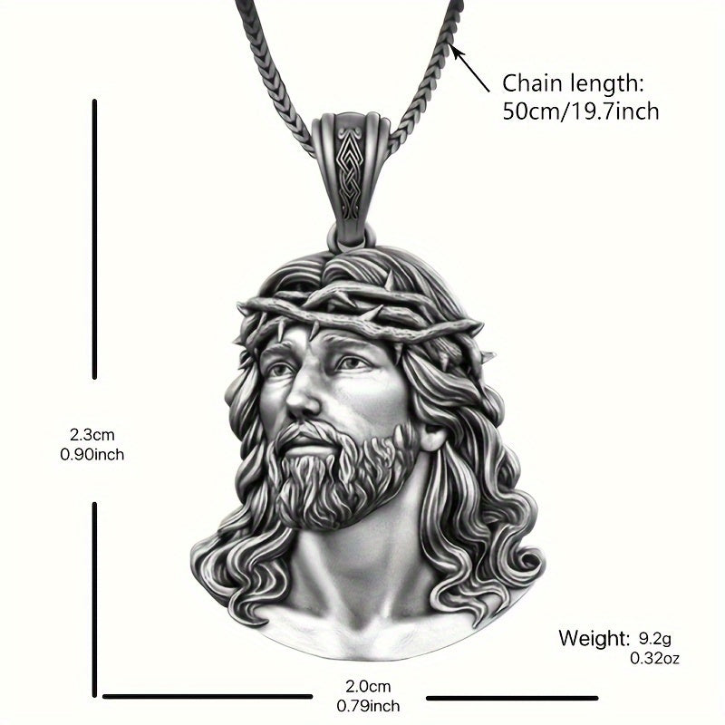 Stylish Jesus Locket Necklace - Perfect for Christmas, Halloween, Birthdays & More!