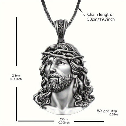 Stylish Jesus Locket Necklace - Perfect for Christmas, Halloween, Birthdays & More!